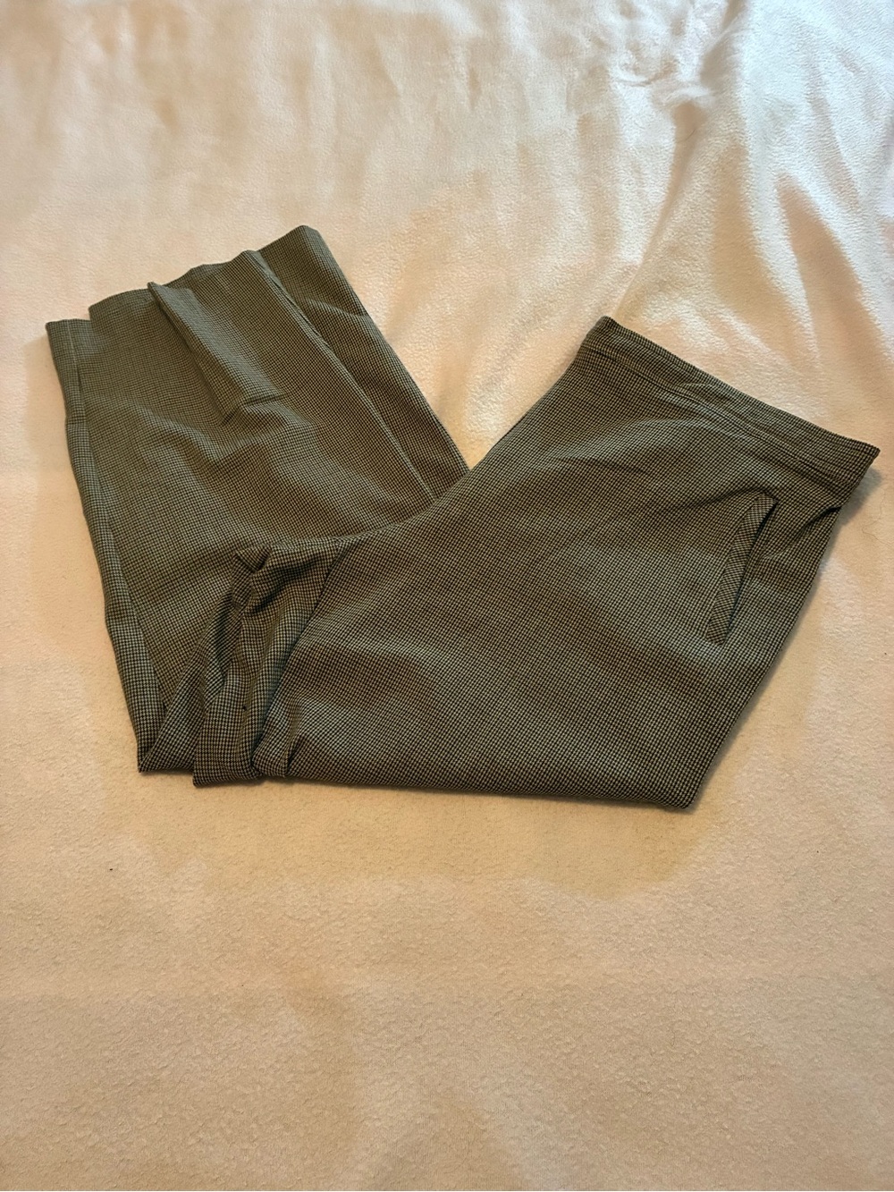 Briggs New York Women's Plus 18
Houndstooth Dress Pants Straight Leg Office